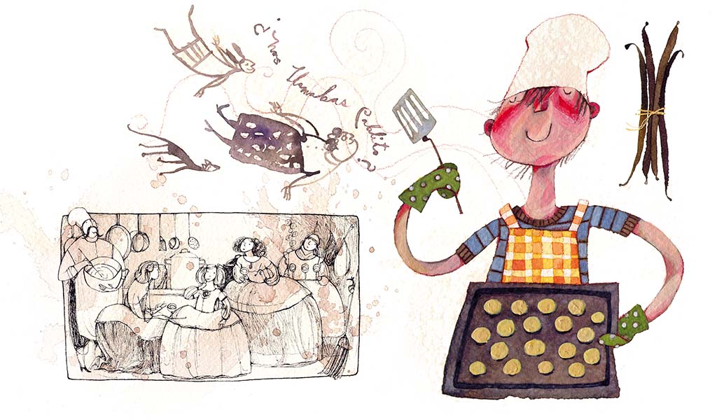 Galletas de vainilla