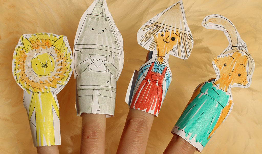 Títeres de papel descargables