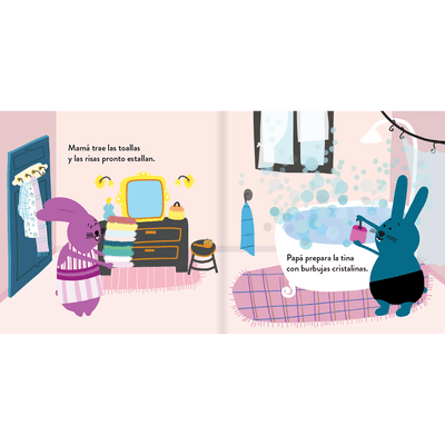 A bañarse, conejitos