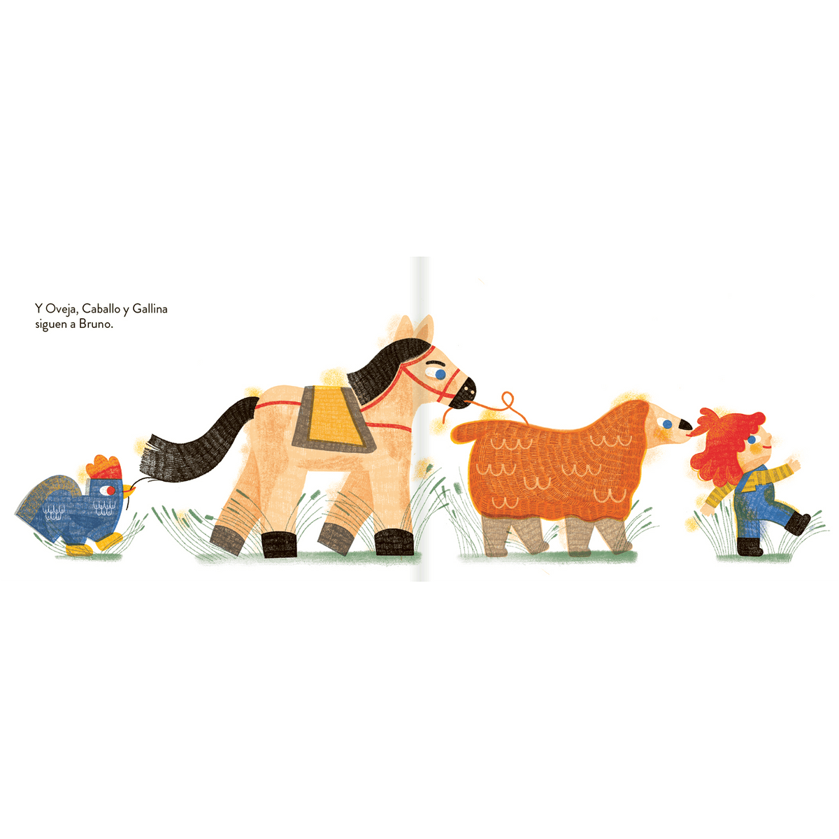 Bruno habla con los animales