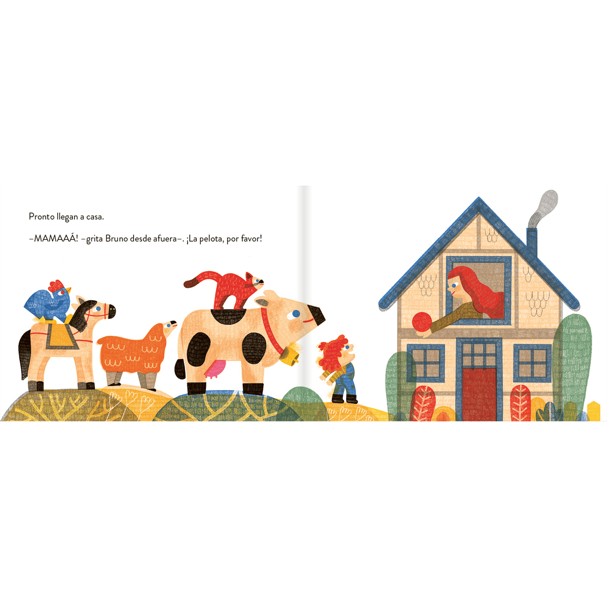 Bruno habla con los animales